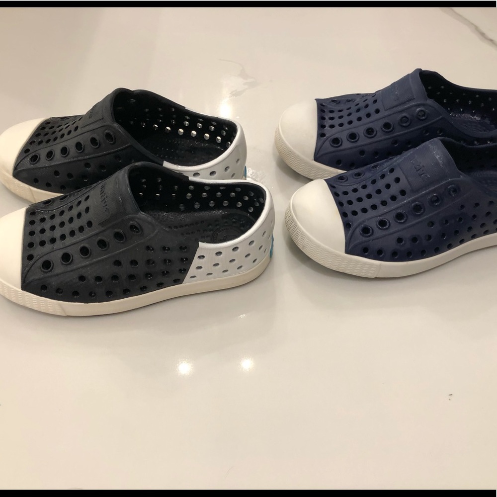 Children’s Kids Native Jefferson shoes C7 size 7